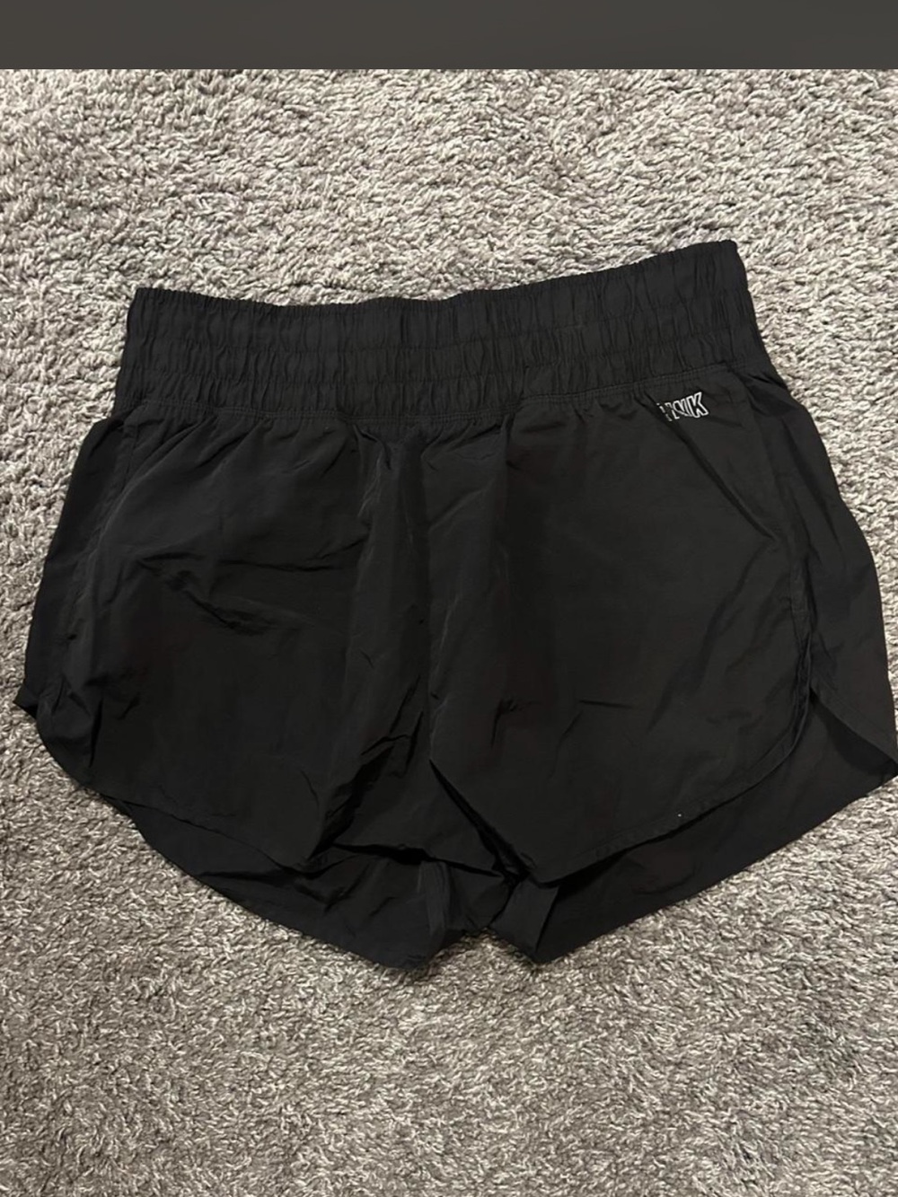 Women's Victoria secret PINK Black Athletic Running Shorts